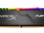 Kingston Hyper-x RGB Fury 8Gb DDR4-2666 (pc4-21300) CL16 1.35v Desktop Memory Module with heatsink