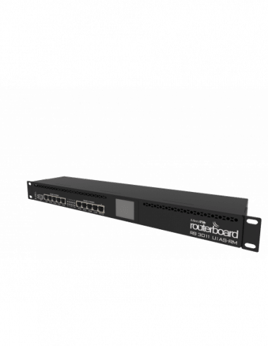MikroTik RouterBOARD RB3011UiAS, 10x GB LAN, 1x SFP port, RouterOS L5 ...