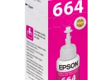 Epson T6643 Magenta Ink Bottle Ecotank 70ml Original Refill