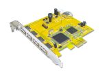 Sunix PCI Express USB 2.0 4+1 ports Card