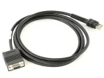 Zebra Cable - RS232: DB9 Female Connector; 7ft. (2.1m) Straight; TxD on 2; 12V Requires 12V Power Supply
