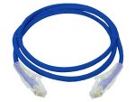 Linkbasic 1 Meter UTP Cat6 Flylead Blue