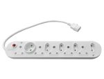 Multi Plug 5x16A 5x5A 0.5m IEC Cord