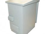 Outdoor 42U 19" IP55 Ventilated Cabinet, 600mm x 800mm, metal door with lock and 4 x 220v fans