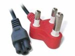 Unbranded 2m Power Cable Clover to Dedicated Red Plug