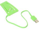 PQI Green i-Cable Stand Apple Certified MFI iPhone Stand with Lightning Connector