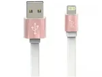PQI i-Cable Metallic 100cm Apple MFi-Certified Metali - Rose