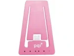 PQI Pink i-Cable Stand Apple Certified MFI iPhone Stand with Lightning Connector