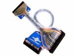 Vantec 90cm (36") Rounded ata133 Ide Cable with Fluorescent PVC