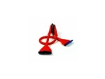 Vantec 45cm (18") Rounded ata133 Ide Cable with Pull Tab - Red