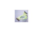 Vantec 45cm (18") Rounded ata133 ide Cable with Pull Tab - Yellow