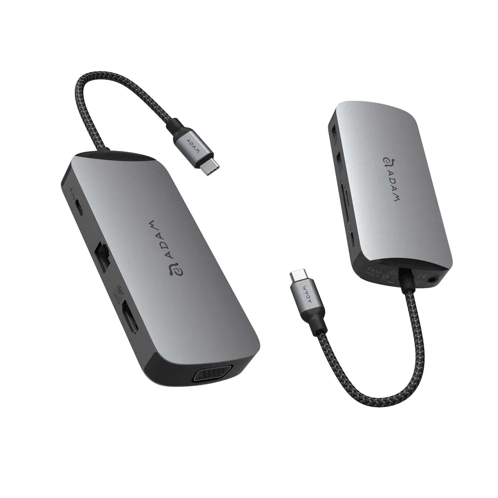 Adam Elements CASA Hub X USB-C 10 in 1 Hub - Space Grey