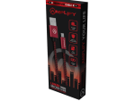 Amplify Pro Linked Series Micro USB Braided Cable 2m - Black/Red