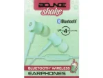 Bounce 'Shake Series Bluetooth Earphones - Mint