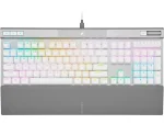 Corsair K70 PRO RGB Optical-Mechanical Gaming Keyboard - Corsair OPX switches - White