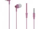 Pro Bass Genesis series Packaged Aux earphone No Microphone- Pink