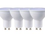 Switched 5W GU10 Rechargeable Bulb-Warm White 4 Pack