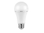 Switched 5W A60 Rechargeable E27  Bulb Cool White