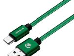 Volkano Fashion series cable Micro USB 1.8m - Apple Green