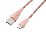 Volkano Fashion series cable Type-C 1.8m - Rose Gold