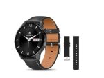 Volkano Fit Forte Series Smart Watch with Leather Strap