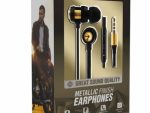 Volkano Alloy series metal earphone - Gold