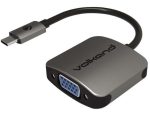 VolkanoX Core VGA series USB Type C to VGA converter - 10cm - Charcoal
