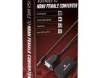 Volkano Append series VGA male to HDMI female converter 10cm cable with Sound