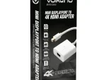 Volkano MiniPort series Mini DisplayPort to 4K HDMI converter 10cm -  White
