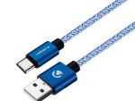 Volkano Fashion series cable Micro USB 1.8m - Sky-Blue