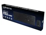 Volkano Cobalt series wireless keyboard mouse combo choc keys 1600dpi