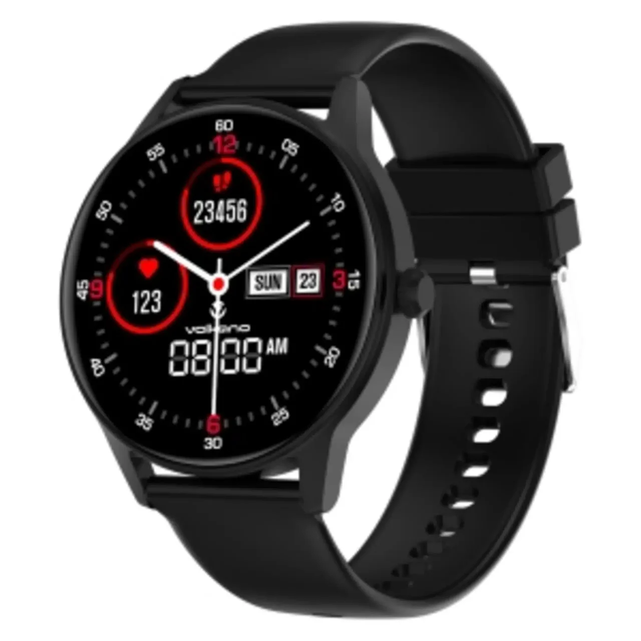 Volkano Fit Soul Series Smart Watch - Black