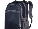 Volkano Orthopedic Backpack 36L - Navy/ Grey