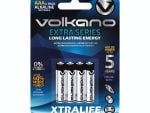 Volkano Extra series Alkaline Batteries AAA pack of 4