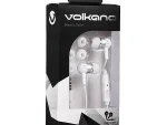 Volkano Stannic Earphones With Mic White