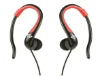 Amplify Sport Rapid Series Earbuds with Pouch - Black/Red