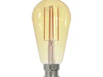 Connex Smart WiFi 5W LED Amber Filament Vintage Bayonet Warm White Bulb