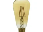 Connex Smart WiFi 5W LED Amber Filament Vintage E27 Screw Warm White Bulb
