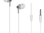 Pro Bass Genesis series Packaged Aux earphone No Microphone- White