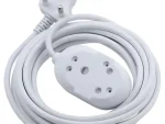 Switched Light Duty BTB Extention Leads  3m - White