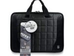 Port Berlin Black 12" Clamshell Bag