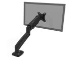 Port Monitor Arm VESA Single Screen - Black