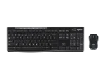 Logitech Wireless Keyboard and Mouse Combo MK270 Nano USB receiver
