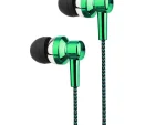 Astrum Stereo Earphones With Mic EB250 Green