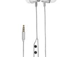 Astrum Stereo Earphones With Mic  EB360 White / Silver