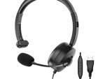 Astrum USB Headset with Mic, One Sided HU620 Black
