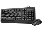 Astrum Wired Keyboard + Mouse Combo KC120 Black