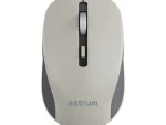 Astrum 2.4Ghz Wireless Recharge Mouse MW230 White / Grey