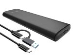 Astrum M.2 NVMe PCI-e SSD Type-C Enclosure EN110 Black