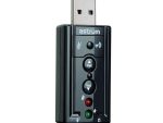 Astrum 7.1CH External Usb Sound Card SC080 Black